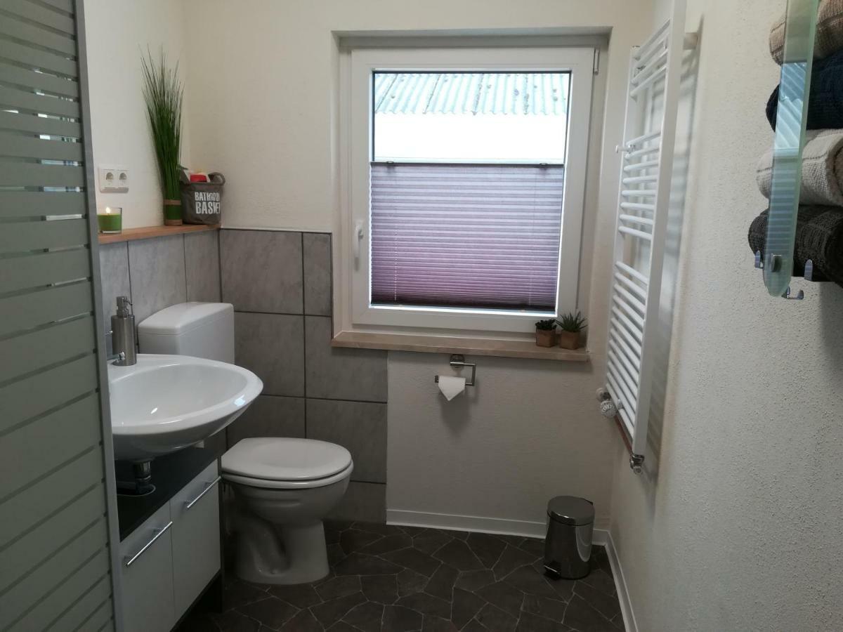 Ferienwohnung Am Reinhardswald - Eichenlaub - Mit Sauna Trendelburg Esterno foto
